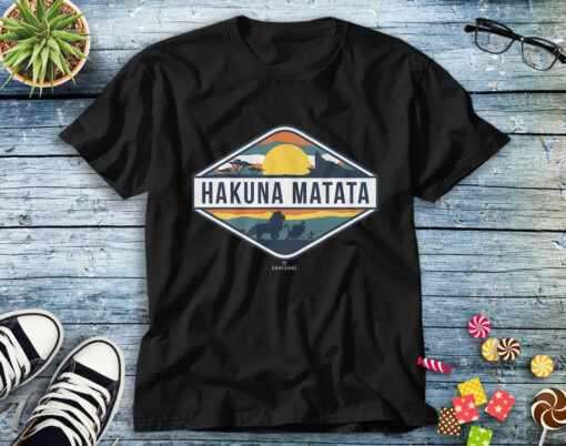 Disney The Lion King Hakuna Matata Diamond Logo T-Shirt Unisex Adult T-shirt Kid Shirt Toddler Tee Women's Tank