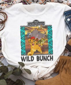 Disney The Lion King Lion Guard Wild Bunch T-Shirt Unisex Adult T-shirt Kid shirt Gift for Birthday Hoodie Sweatshirt Toddler Tee