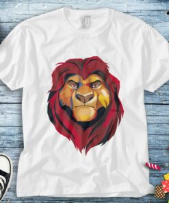Disney The Lion King Simba Big Face Funny Unisex Adult T-shirt Kid Shirt Long Sleeve Hoodie Sweatshirt Women's Tank