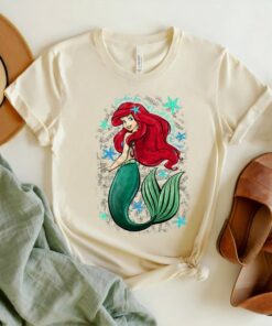 Disney The Little Mermaid Ariel's Song Music Notes T-Shirt, Disney Family Trip Tee, Disneyland Vacation Gift Unisex Adult T-shirt Kid Shirt