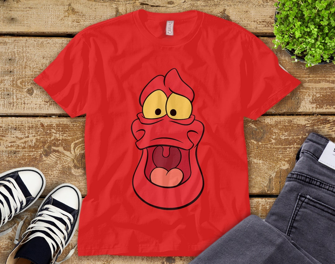 Disney The Little Mermaid Sebastian Costume T-Shirt Unisex Tee Adult T-shirt Kid Shirt Long Sleeve Hoodie Sweatshirt Women's Tank