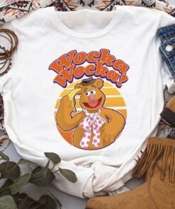 Disney The Muppets Fozzie Bear Wocka Wocka Portrait Unisex T-shirt Birthday Shirt Gift For Men Women Kid Hoodie Sweatshirt Toddler Shirt
