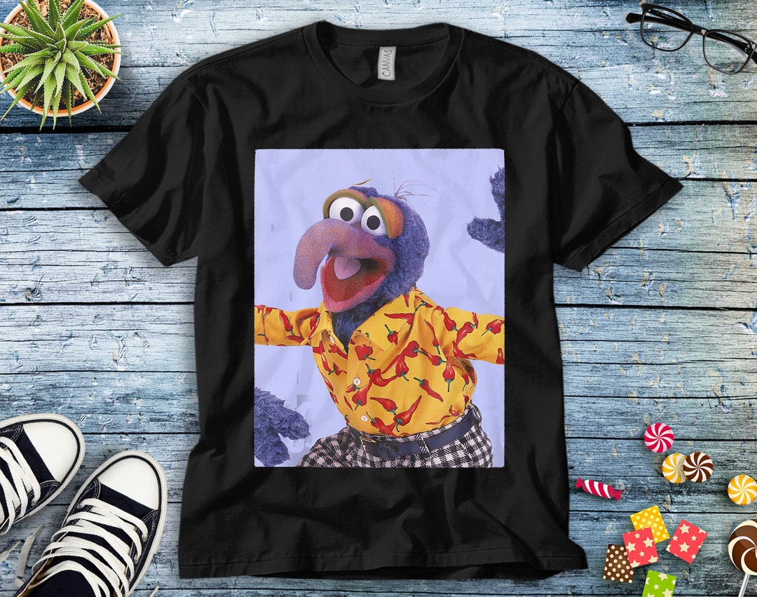 Disney The Muppets Gonzo Portrait T-Shirt Unisex Adult T-shirt Kid Shirt Long Sleeve Hoodie Sweatshirt