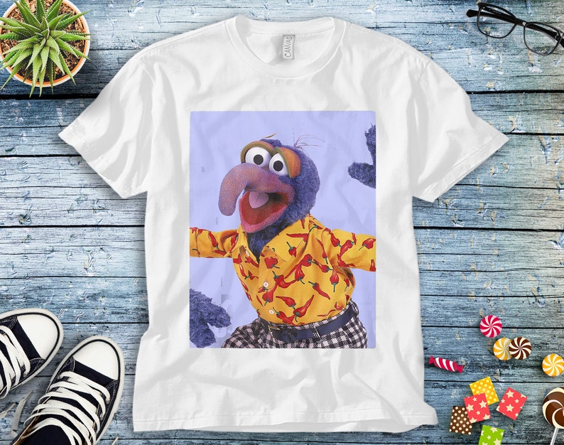Disney The Muppets Gonzo Portrait T-Shirt Unisex Adult T-shirt Kid Shirt Long Sleeve Hoodie Sweatshirt