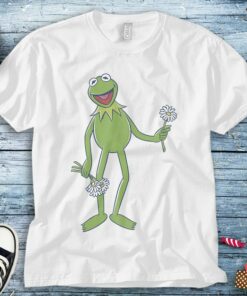 Disney The Muppets Kermit The Frog Portrait T-Shirt Unisex Adult T-shirt Kid Shirt Long Sleeve Hoodie Sweatshirt
