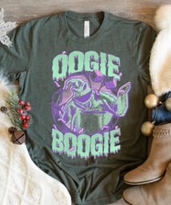 Disney The Nightmare Before Christmas Oogie Boogie Portrait T-Shirt, Disney Trip Tee, Disneyland Vacation Gift Unisex T-shirt