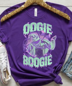 Disney The Nightmare Before Christmas Oogie Boogie Portrait T-Shirt, Disney Trip Tee, Disneyland Vacation Gift Unisex T-shirt
