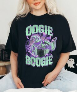 Disney The Nightmare Before Christmas Oogie Boogie Portrait T-Shirt, Disney Trip Tee, Disneyland Vacation Gift Unisex T-shirt