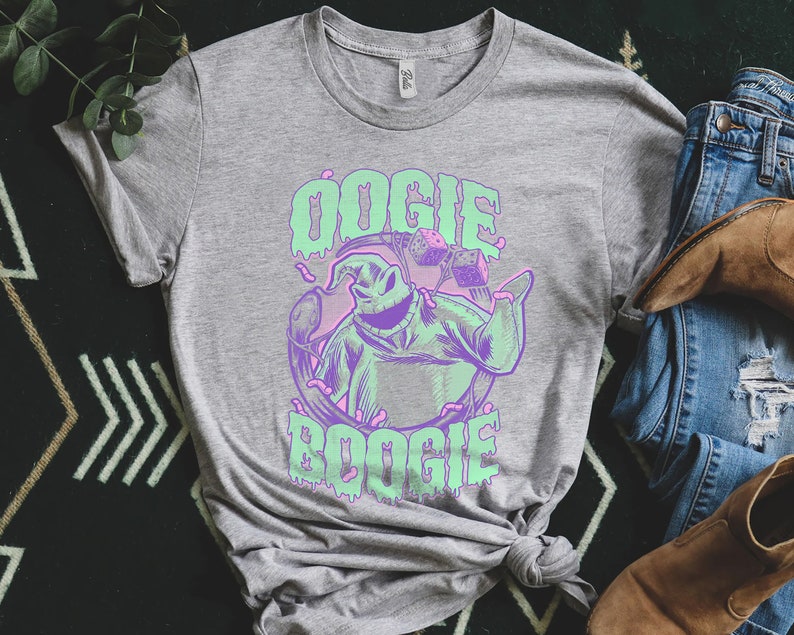 Disney The Nightmare Before Christmas Oogie Boogie Portrait T-Shirt Unisex Adult T-shirt Kid shirt Gift for Birthday Hoodie Toddler Tee