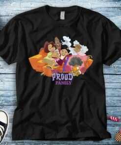 Disney The Proud Family Characters T-Shirt Unisex Adult T-shirt Kid Shirt Long Sleeve Hoodie Sweatshirt Women's Tank