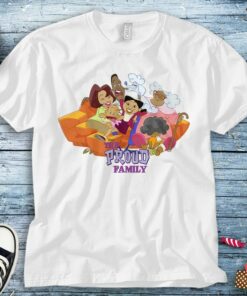 Disney The Proud Family Characters T-Shirt Unisex Adult T-shirt Kid Shirt Long Sleeve Hoodie Sweatshirt Women's Tank