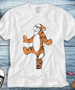 Disney Tigger Winnie the Pooh Funny Disneyland Trip Tee Family Vacation Unisex T-shirt Kid Shirt Long Sleeve Hoodie Sweatshirt Women's Tank
