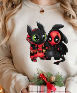 Disney Toothless and Deadpool Costume Friends T-Shirt, Disney Trip Tee, Magic Kingdom Gift, Disney World Tee Unisex Adult T-shirt Kid Shirt