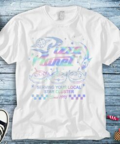 Disney Toy Story 3 Pizza Planet Aliens Hologram T-Shirt Unisex Adult T-shirt Kid Shirt Long Sleeve Hoodie Sweatshirt