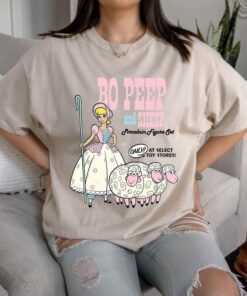 Disney Toy Story 4 Bo Peep and Sheep Advertisement T-Shirt, Magic Kingdom, Disneyland Family Trip Vacation Gift Unisex T-shirt