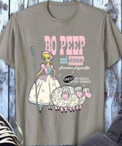 Disney Toy Story 4 Bo Peep and Sheep Funny Unisex Tee Adult T-shirt Kid Shirt Long Sleeve Hoodie Sweatshirt Woman's Tank