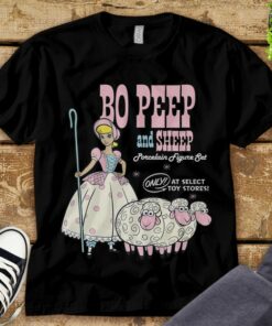 Disney Toy Story 4 Bo Peep and Sheep Funny Unisex Tee Adult T-shirt Kid Shirt Long Sleeve Hoodie Sweatshirt Woman's Tank