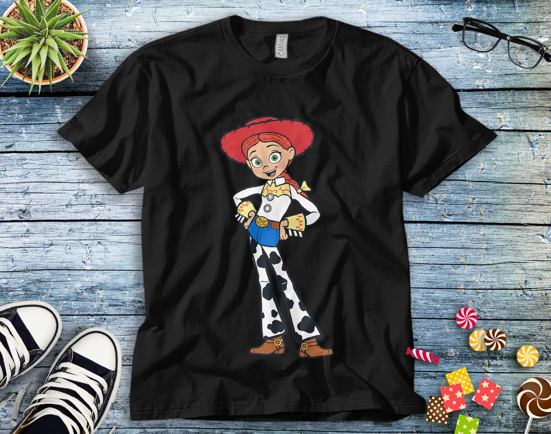 Disney Toy Story 4 Cowgirl Jessie T-Shirt Unisex Tee Adult T-shirt Kid Shirt Long Sleeve Hoodie Sweatshirt Woman's Tank