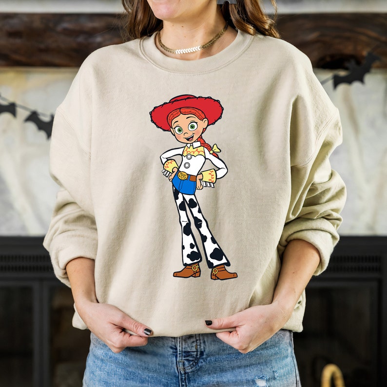 Disney Toy Story 4 Cowgirl Jessie T-Shirt Unisex Tee Adult T-shirt Kid Shirt Long Sleeve Hoodie Sweatshirt Woman's Tank