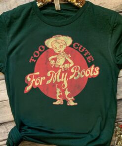 Disney Toy Story 4 Jessie Too Cute T-Shirt Unisex Adult T-shirt Kid shirt Gift for Birthday Hoodie Sweatshirt Toddler Tee