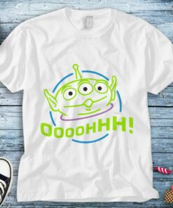 Disney Toy Story Alien Oooooh T-Shirt Unisex Tee Adult T-shirt Kid Shirt Long Sleeve Hoodie Sweatshirt Women's Tank