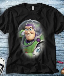 Disney Toy Story Buzz Lightyear Grin Graphic Unisex Tee Adult T-shirt Kid Shirt Long Sleeve Hoodie Sweatshirt Women's Tank