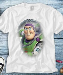 Disney Toy Story Buzz Lightyear Grin Graphic Unisex Tee Adult T-shirt Kid Shirt Long Sleeve Hoodie Sweatshirt Women's Tank