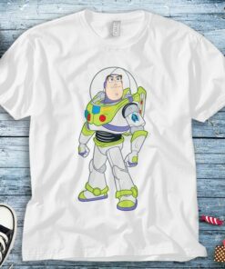 Disney Toy Story Buzz Lightyear Strong Pose T-Shirt Unisex Adult T-shirt Kid Shirt Long Sleeve Hoodie Sweatshirt
