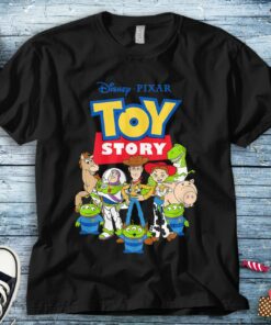 Disney Toy Story Buzz Woody Jessie Graphic T-Shirt Unisex Tee Adult T-shirt Kid Shirt Long Sleeve Hoodie Sweatshirt Women's Tank