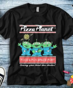 Disney Toy Story Pizza Planet Aliens T-Shirt Unisex Tee Adult T-shirt Kid Shirt Long Sleeve Hoodie Sweatshirt Women's Tank