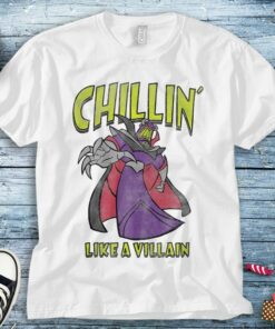 Disney Toy Story Zurg Chillin' Villain T-Shirt Unisex Tee Adult T-shirt Kid Shirt Long Sleeve Hoodie Sweatshirt Women's Tank