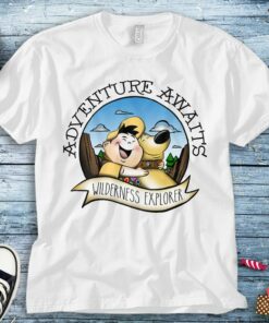 Disney Up Russell Dug Vintage Hug Graphic Unisex Adult T-shirt Kid Shirt Long Sleeve Hoodie Sweatshirt Women's Tank