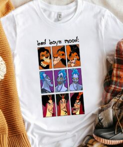 Disney Villains Bad Boys Mood Shirt, Jafar, Hades, Scar Lion King, Unisex T-shirt Family Birthday Gift Adult Kid Toddler