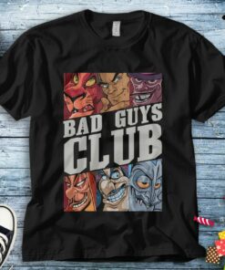 Disney Villains Bad Guys Club Group Portrait Retro T-Shirt  Disneyland Trip Shirt Unisex Adult T-shirt Kid Shirt Toddler Tee Women's Tank