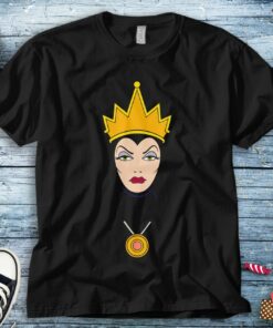 Disney Villains Evil Queen Big Face T-Shirt Unisex Tee Adult T-shirt Kid Shirt Long Sleeve Hoodie Sweatshirt Women's Tank