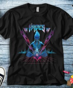 Disney Villains Hades 90s Rock Band T-Shirt Unisex Adult T-shirt Kid Shirt Toddler Tee Women's Tank Hoodie Sweatshirt Long Sleeve