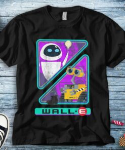 Disney Wall E And Eve Planting Tree Triangles Flying Friends Unisex Adult T-shirt Kid Shirt Long Sleeve Hoodie Sweatshirt Women's Tank