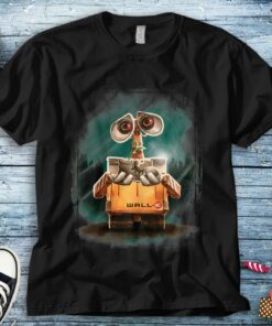 Disney Wall-E And Eve Planting Tree Flying Friends Unisex Adult T-shirt Kid Shirt Long Sleeve Hoodie Sweatshirt Women's Tank
