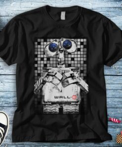 Disney Wall-E and Eve Tile Portrait Graphic Unisex Tee Adult T-shirt Kid Shirt Long Sleeve Hoodie Sweatshirt Women's Tank
