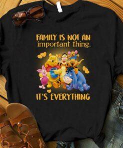Disney Winnie The Pooh Family Shirt, Disney Family Vacation Group shirts, Pooh Bear Shirt, Matching Family Shirts, Tigger, Piglet, Eeyore Gift For Men Women Kid Hoodie Sweatshirt Toddler Shirt