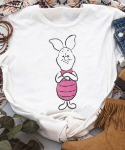 Disney Winnie The Pooh Piglet Simple Sketch Shirt Disneyland Vacation Holiday Trip Unisex T-shirt Family Birthday Gift Adult Kid Toddler Tee