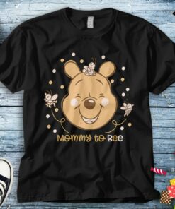 Disney Winnie the Pooh Mommy to Bee T-Shirt Unisex Adult T-shirt Kid Shirt Long Sleeve Hoodie Sweatshirt Women's Tank