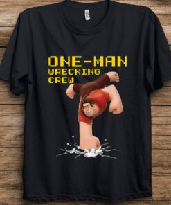 Disney Wreck It Ralph 2 Wrecking Crew Graphic T-Shirt Unisex Adult T-shirt Kid shirt Gift for Birthday Hoodie Toddler Tee
