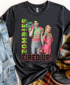 Disney Zombies Characters Fired up Shirt, Disneyland Vacation Holiday Trip Unisex T-shirt Family Birthday Gift Adult Kid Toddler Tee