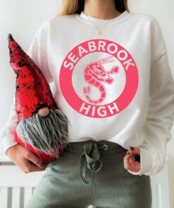 Disney Zombies Seabrook High Logo T-Shirt, Seabrook Shrimp Mascot Shirt, Disneyland Family Trip Vacation Gift Unisex T-shirt Kid Shirt