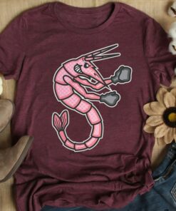 Disney Zombies Seabrook Shrimp Mascot Shirt, Disneyland Family Trip Vacation Gift Unisex T-shirt Kid Shirt Hoodie Sweatshirt