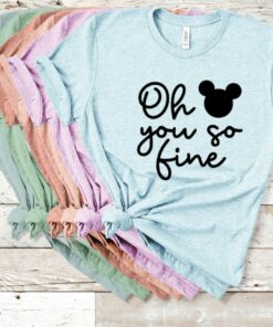 Disney shirts, Oh Mickey You So Fine, Funny Mickey Shirt, Women's Disney Shirts, Mickey Shirt, Disney Family Shirts, Disney shirt women Gift For Men Women Kid Hoodie Sweatshirt Toddler Shirt