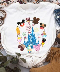 Disneyland Ice Cream Mickey Disneyworld Family Shirts Unisex T-shirt Birthday Shirt Gift For Men Women Kid Hoodie Sweatshirt Toddler Shirt
