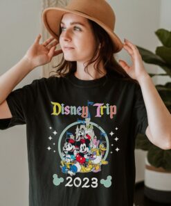 Disneyland Trip 2023 Shirt, Disney Mickey Minnie Shirt, Disneyworld Shirt 2023, Vintage Disneyland Shirt, Matching Disney Vacation Tee 2023