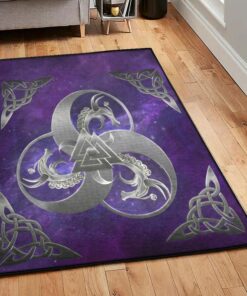 Dragon Bedroom Rugs, Celtic Dragon Rug, Dragon Area Rug, Dragon Themed Rugs, Gift For Dragon Lovers, Personalized Rug, Carpet For Living Room, Bedding Room Home Decor DG53